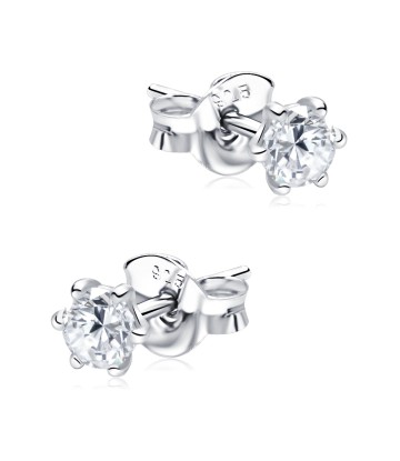 Beautiful CZ Stone Silver Ear Stud STS-5276